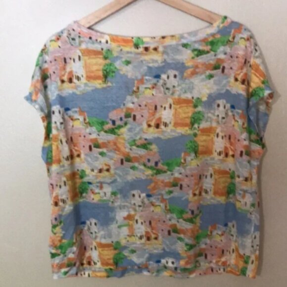 NEW Cynthia Rowley 100% Linen Top - Picture 3 of 7